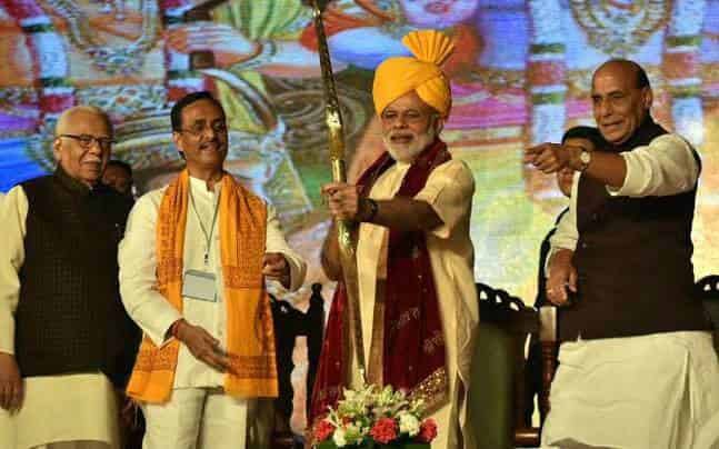 According to the organisers, the event will also be attended by President Ram Nath Kovind and Vice President Venkaiah Naidu. Other politicians like Arvind Kejriwal and Amit Shah are also expected to share the stage. (Image: PTI/File)
