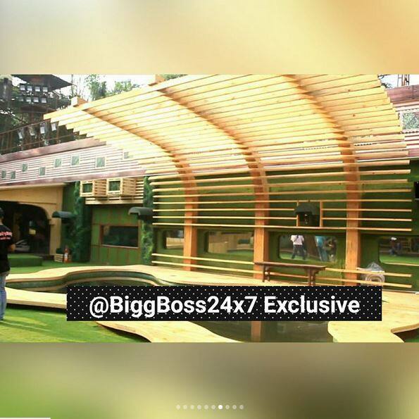 Sitting area near the garden. (Image Courtesy - Instagram/biggboss11.official_)