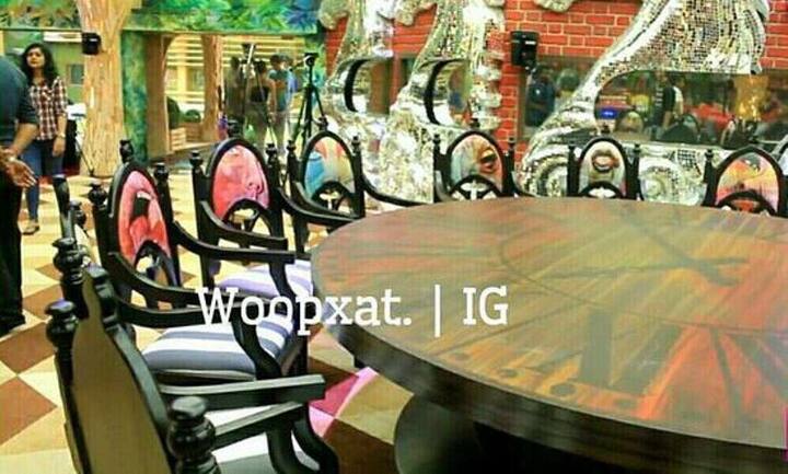 Dinning Area of Bigg Boss house. (Image Courtesy - Instagram/biggboss11.official_)