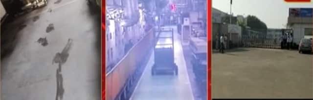 The work in one of the sections of the plant, where leopard is hiding has been seized./ ABP News image