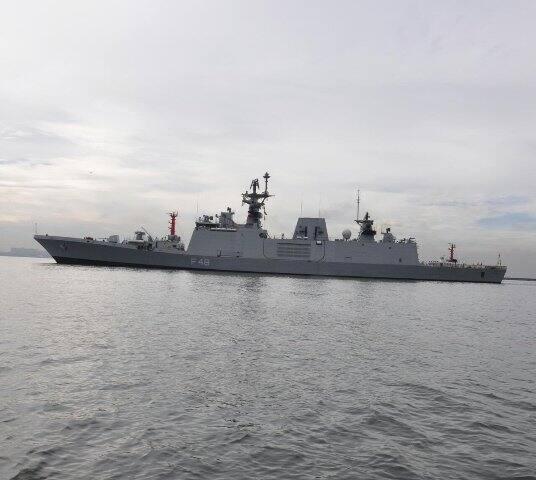 Stealth frigate Trishul thwarted the attack. (Image: Indian Navy/Twitter-Representational)