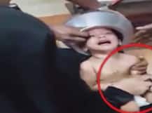 Viral Sach: Find out what happens to this toddler after his head gets stuck in big cooking bowl