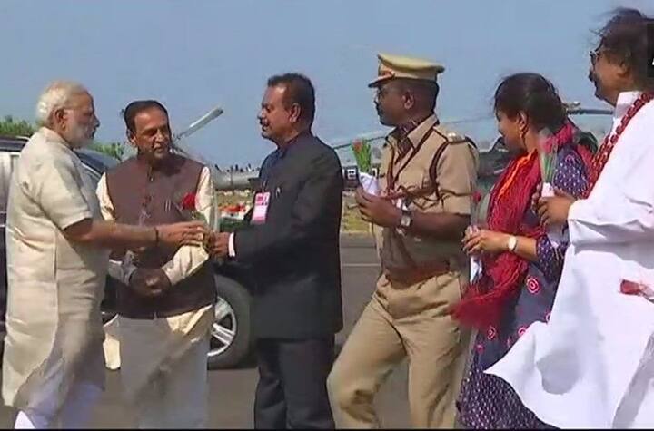 Prime Minister Narendra Modi initiated his 2 day Gujarat tour on Saturday/ ANI IMAGE
