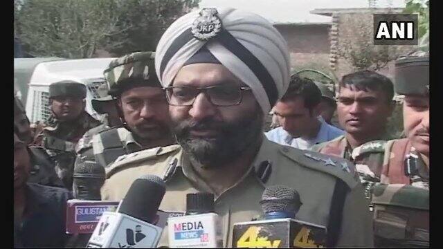 JeM chief operational commander Khalid hurled grenade at police party. He was killed after a brief encounter, SSP Sopore said. (Photo: ANI)