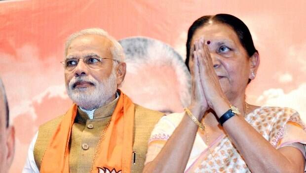 She had resigned in August 2016 in the wake of the Bharatiya Janata Party's drubbing in the 2015 local self-government elections and the Patidar agitation. (Photo: PTI)