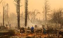 IN PICS: Deadly wildfire kills 10 in California; spurs evacuations