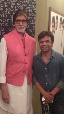 Comedian and actor Rajpal Yadav wrote, 'Happy Birthday to a man who defines talent,super stardom & elegance! Bade Bhaiya,You are & always will be a legend! #Happy75thBirthdayABSir.' (Image- Twitter@rajpalofficial)