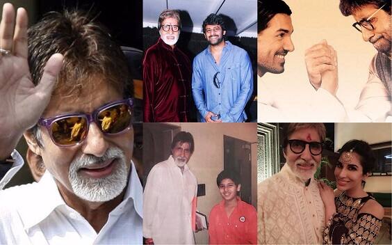 IN PICS: This Is How B-town Wishes Amitabh Bachchan On His 75th Birthday IN PICS: This Is How B-town Wishes Amitabh Bachchan On His 75th Birthday