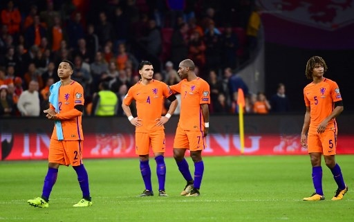 Netherlands fail to qualify for 2018 FIFA World Cup Netherlands fail to qualify for 2018 FIFA World Cup