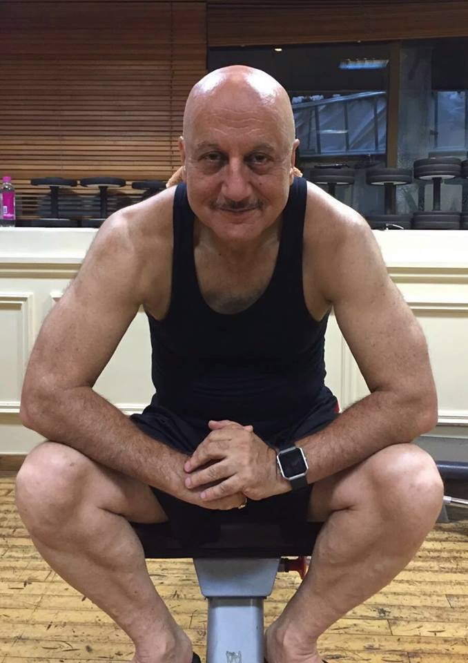 The 62-year-old is a recipient of the Padma Shri and Padma Bhushan awards. PIC/Anupam Kher Facebook account.
