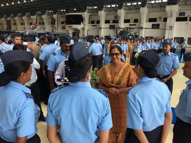 During the visit, the minister is also expected to review operational preparedness of the country's only tri-service command. (Image: Twitter)