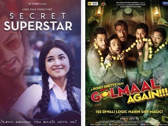 Will history be repeated with Secret Superstar v/s Golmaal Again clash? Will history be repeated with Secret Superstar v/s Golmaal Again clash?