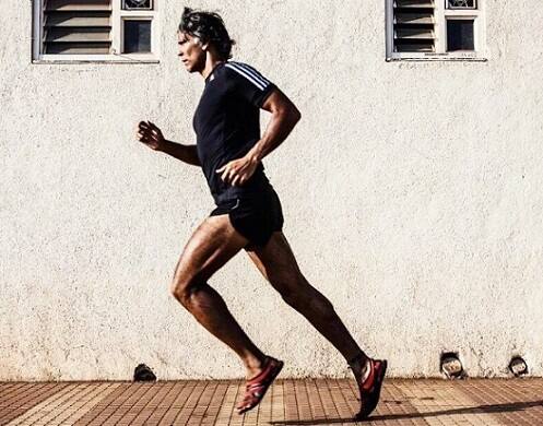 Milind Soman is best-known for Alisha Chinai’s music video Made In India (1995). He has starred in films 16 December, Rules: Pyaar Ka Superhit Formula, Bhram, Say Salaam India and Bheja Fry. (Image- Instagram @milindrunning)
