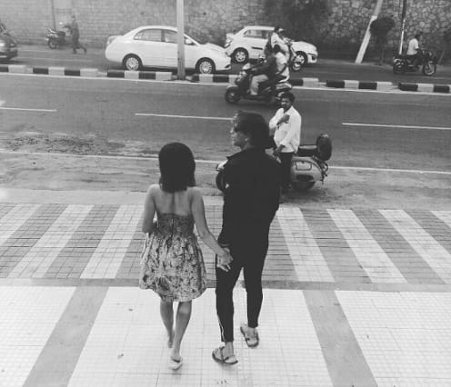 Milind Soman and Ankita Konwar (Image- Instagram @milindrunning)