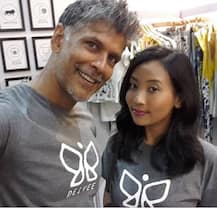IN PICS: 51-year-old Milind Soman Dating 22-year-old Air Hostess?