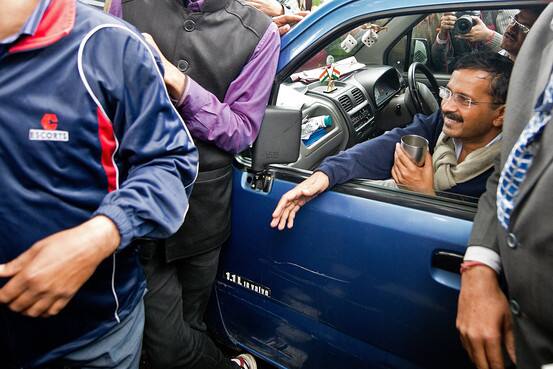 The car was stolen from outside the Delhi Secretariat on Thursday and was found abandoned in Ghaziabad.