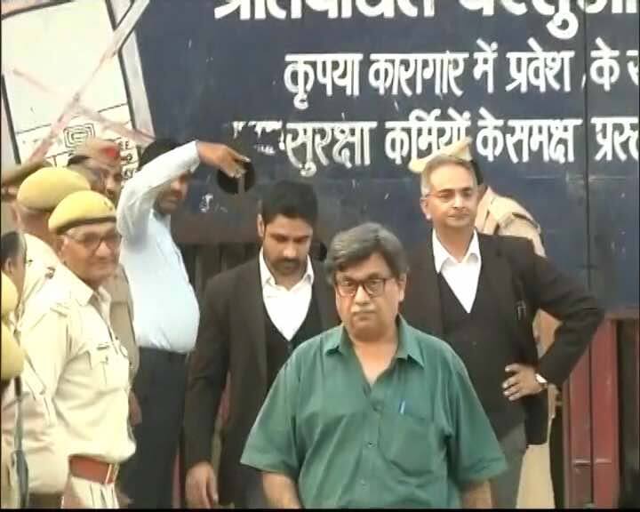 Rajesh and Nupur Talwar released from Ghaziabad's Dasna jail after Allahabad High Court acquitted them in the 2008 murder case of their daughter saying in its verdict that neither the circumstances nor the evidence were enough to hold them guilty.