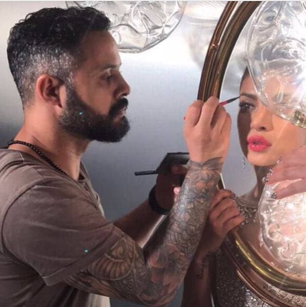 Priyanka Chopra is looking stunning in her latest photoshoot.(Image- Instagram @danielbaueracademy) 