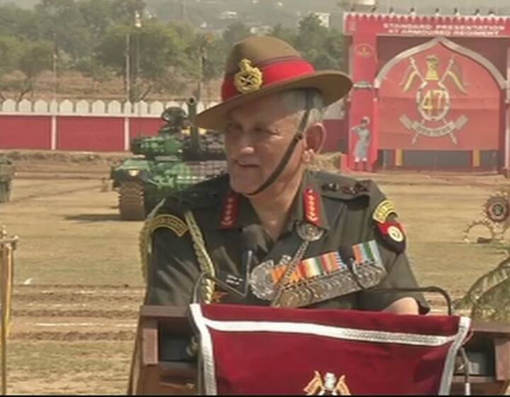 Security situation in Kashmir valley improving; what is happening, just shows frustration of terrorists: Army Chief Gen Bipin Rawat in Jammu