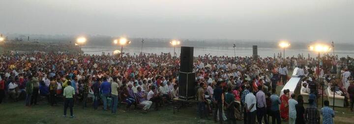 The aarti was attended by Lt Governor Anil Baijal while Kejriwal and Deputy Chief Minister Manish Sisodia chose to miss the occasion. (Image: Twitter)