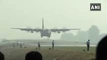 Touchdown Exercise: IAF Jet Planes Land On Lucknow-Agra Expressway Near Unnao