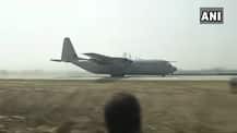 Touchdown Exercise: IAF Jet Planes Land On Lucknow-Agra Expressway Near Unnao