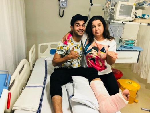 Rajkummar Rao suffers leg fracture on sets of 'Lip Sing Battle' Rajkummar Rao suffers leg fracture on sets of 'Lip Sing Battle'