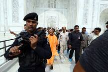Beautiful PICTURES from Yogi Adityanath’s Taj Mahal visit 