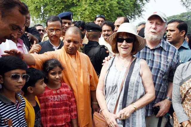 The statements triggered a backlash from many quarters, forcing the Bharatya Janata Party to distance itself from the comments. / Courtesy: Yogi Twitter