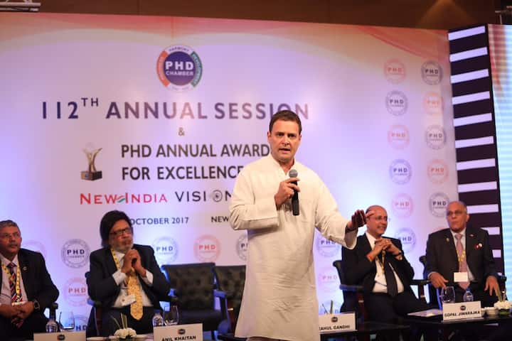 Concentration of power during the UPA government's tenure was not at 10 Janpath (Sonia’s residence) and this is a misunderstanding, Congress vice president Rahul Gandhi said on Thursday, asserting that the party's future dispensations would see further decentralisation of power. / INC INDIA TWITTER