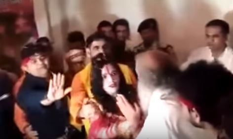 Watch why ‘Radhe Maa’ loses temper, says ‘This is too much. Behave yourself, shut your mouth’ Watch why ‘Radhe Maa’ loses temper, says 'This is too much. Behave yourself, shut your mouth'