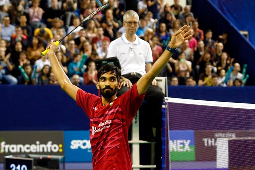 Srikanth clinches French Open, becomes 1st Indian to win four Super Series in a year Srikanth clinches French Open, becomes 1st Indian to win four Super Series in a year