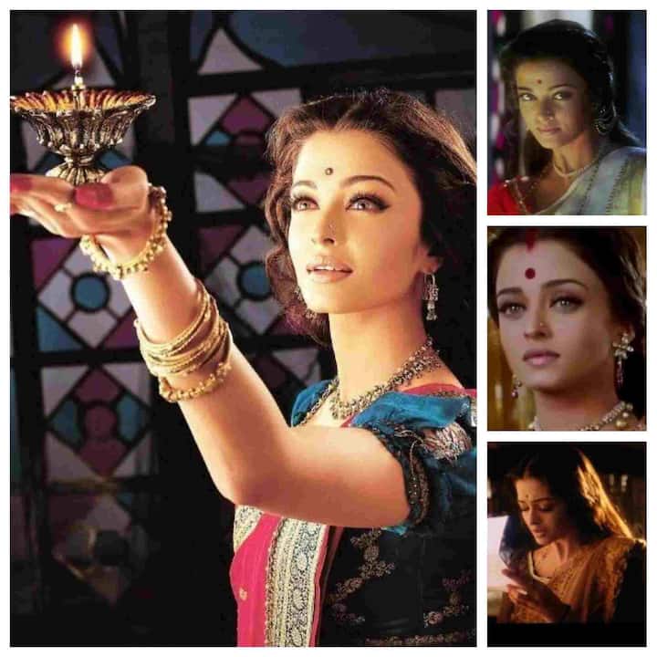 Speak of Paro and an image of Aishwarya with this diya pops in mind. Aishwarya carried the heavy jewellaries and sarees of Paro with utmost grace and proved that nobody could carry ethinc better than her. A lesser known fact about this role is that Aishwarya’s ears started to bleed during the shoot of song ‘Dola Re Dola’ due to the heavy earrings she was wearing, but she continued with the dance and told about it only after the shoot. Bravo! Image: Instagram