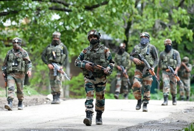 Security forces gun down terrorist in Jammu and Kashmir Pulwama district Security forces gun down terrorist in J-K's Pulwama district