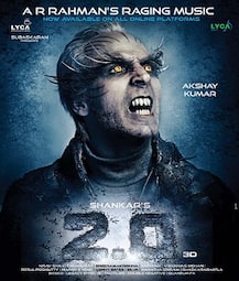Akshay Kumar looks SCARY in \'2.0\' latest poster