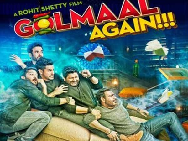 Golmaal Again crosses Rs 200 cr mark in just 15 days