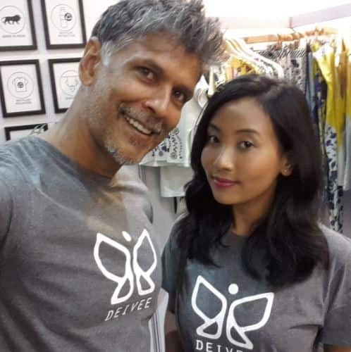A couple of months ago, the fifty two year old actor had posted a picture on Instagram with his allegedly eighteen-year-old girlfriend. As always , people could not mind their business and immediately Milind was at the receiving end of the moral policing. Image:Instagram