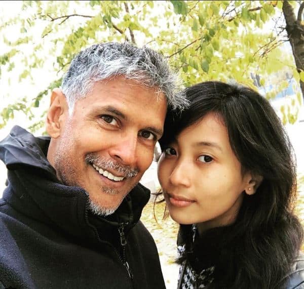 Bollywood actor Milind Soman who became the target of social media trolls for dating a girl almost half his age, seems completely unruffled by all the ado. To add more to it, Milind has recently posted new pictures with his girlfriend Ankita Konwar./Image:Instagram