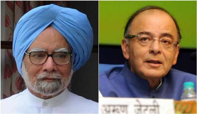 Demonetisation: Manmohan calls it 'organised loot'; Jaitley terms it as a 'watershed moment' Demonetisation: Manmohan Singh calls it ‘organised loot’, Arun Jaitley terms it as a ‘watershed moment’