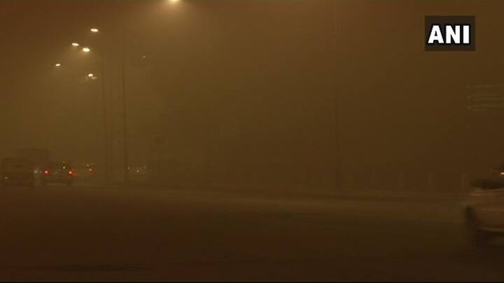 Delhi's air quality was at the season's worst on Tuesday as a combined effect of smoke from stubble burning and moisture turned the city into a