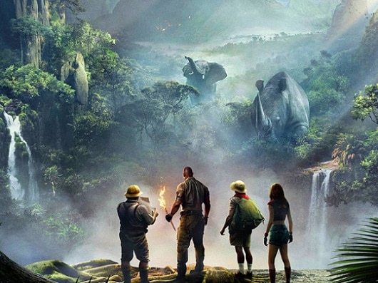 ‘Jumanji: Welcome to the Jungle’ new poster Dwayne Johnson, Kevin Hart, Karen Gillan, Jack Black, Nick Jonas Sneak peak! Another poster of 'Jumanji: Welcome to the Jungle' is out