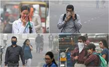 In Pictures: Delhi Breaths Poison As Toxic smog suffocates People