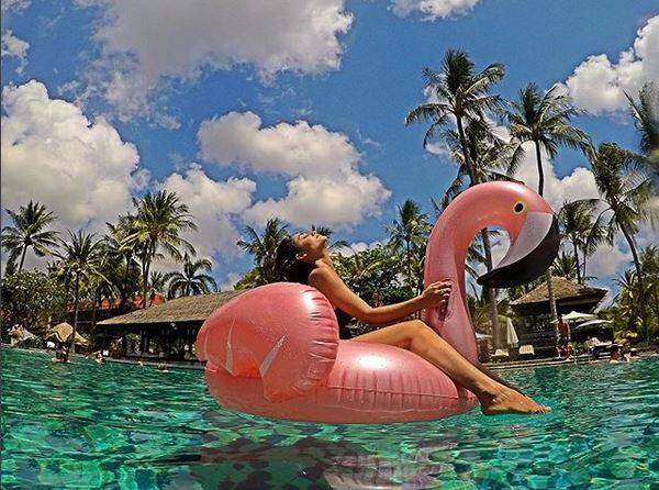 Soakig up in the sun. (Image Courtesy - Instagram)