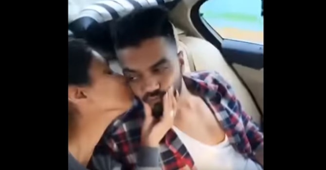 Hina Khan Ka Desi Sex - BIGG BOSS 11: Hina Khan's video of KISSING is going VIRAL