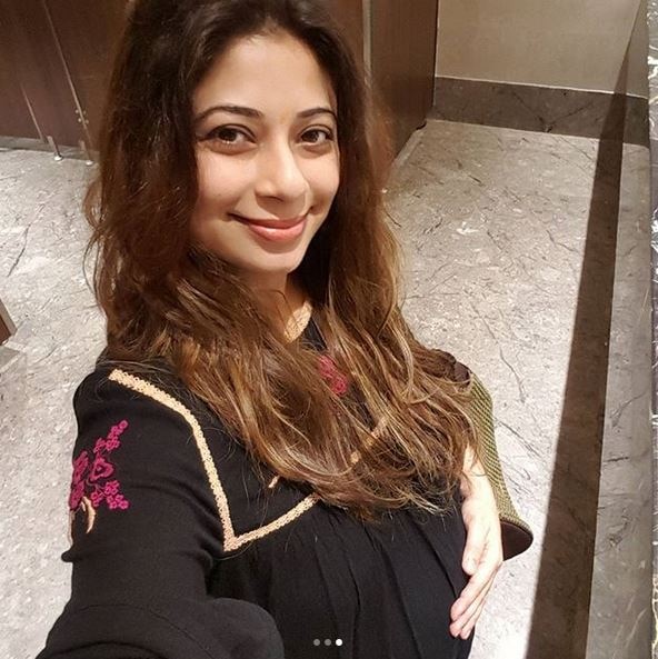 Actress flaunted her baby bump on Instagram with husband Ajay Sharma. (Image Courtesy - Instagram)