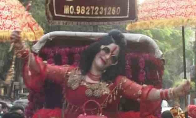 Indore: Radhe Maa falls sick after dancing TOO MUCH during her program in Madhya Pradesh Indore: Radhe Maa falls sick after dancing TOO MUCH during her program in Madhya Pradesh