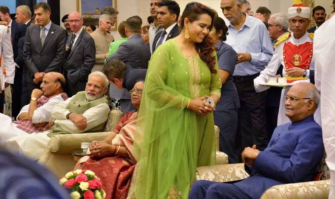 President Ram Nath Kovind’s daughter taken off air-hostess duty by Air India President Kovind’s daughter taken off air-hostess duty