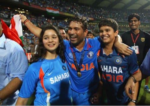 Cricket star Sachin Tendulkar shared this picture where he is in the field with his son Arjun and daughter Sara. Sachin wrote: “This Children's Day, let's do something really special for our kids. Keep them healthy and fit. Encourage them to take up a sport, any sport.