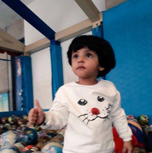 Suresh Raina also shared this picture of this cute little daughter Gracia. The caption that goes with the image is :