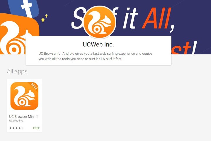 Here is why UC Browser will not be available on Play Store Here is why UC Browser will not be available on Play Store